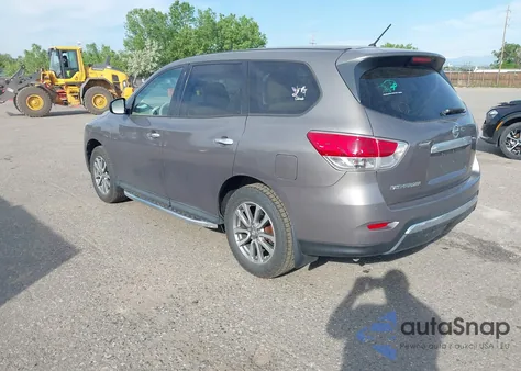 2013 Nissan Pathfinder S from USA, damaged, VIN 5N1AR2MM0DC607776